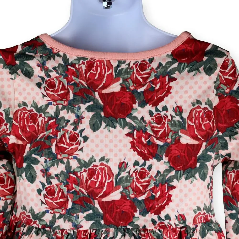 atilda Jane Kensley Floral Holiday Dress Girls Size 4 NWT